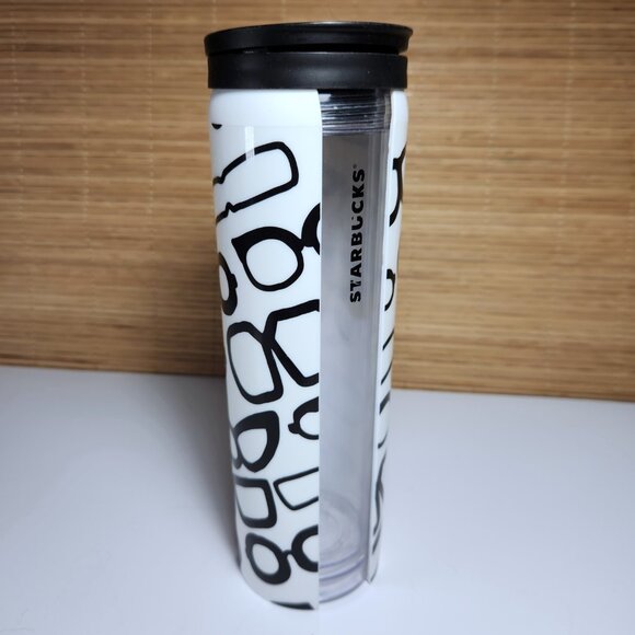 Starbucks Tumbler Removable Sunglass Case Cold Cup with lid 16oz 2013 - Picture 1 of 10